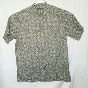 Tori Richard Shirts - Tori Richard Hawaiian Camp Shirt Multicolor Tribal Tori Richard Shirts - Tori Richard Hawaiian Camp Shirt Multicolor Tribal